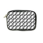 Diagonal-stripe-pattern Coin Purse Front