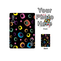 Abstract-background-retro-60s-70s Playing Cards 54 Designs (mini) by Semog4