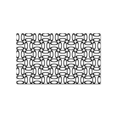 Ellipse-pattern-ellipse-dot-pattern Sticker Rectangular (100 Pack) by Semog4