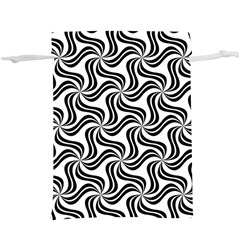 Soft-pattern-repeat-monochrome Lightweight Drawstring Pouch (xl) by Semog4