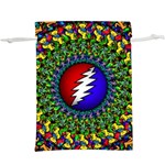 Grateful Dead Lightweight Drawstring Pouch (XL) Back