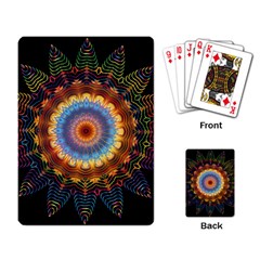 Colorful Prismatic Chromatic Playing Cards Single Design (rectangle) by Semog4