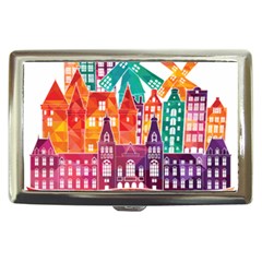 Vector Graphics Amsterdam Silhouette Cigarette Money Case by Salman4z