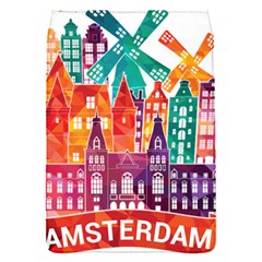 Vector Graphics Amsterdam Silhouette Removable Flap Cover (s) by Salman4z