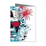 That Cool Graffiti Skull Mini Greeting Cards (Pkg of 8) Left