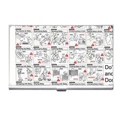White Printer Paper With Text Overlay Humor Dark Humor Infographics Business Card Holder by Salman4z