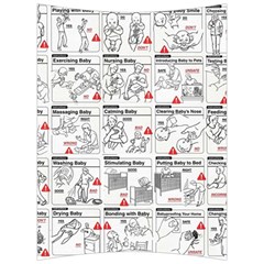 White Printer Paper With Text Overlay Humor Dark Humor Infographics Back Support Cushion by Salman4z