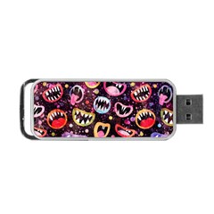 Funny Monster Mouths Portable Usb Flash (one Side) by Salman4z
