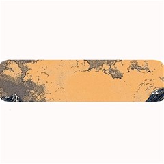 Waves Aesthetic Ocean Retro Sea Vintage Large Bar Mat by Salman4z