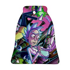 Rick And Morty Time Travel Ultra Ornament (bell) by Salman4z