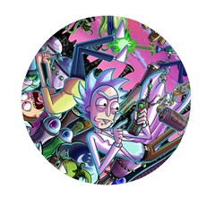 Rick And Morty Time Travel Ultra Mini Round Pill Box (pack Of 5) by Salman4z