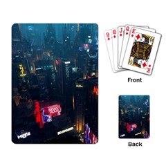 Cityscape Digital Art Playing Cards Single Design (rectangle) by Salman4z