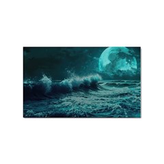 Waves Ocean Sea Tsunami Nautical 2 Sticker Rectangular (100 Pack) by Jancukart