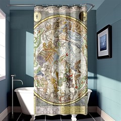 Vintage Astronomy  Shower Curtain 36  X 72  (stall)  by ConteMonfrey