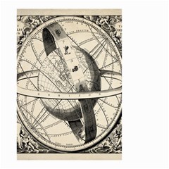 Vintage Planet Small Garden Flag (two Sides) by ConteMonfrey