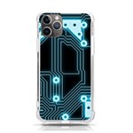 A Completely Seamless Background Design Circuitry iPhone 11 Pro 5.8 Inch TPU UV Print Case Front