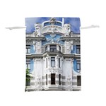 Squad Latvia Architecture Lightweight Drawstring Pouch (M) Back