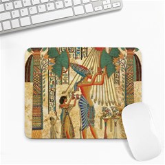 Egyptian Man Sun God Ra Amun Small Mousepad by Celenk