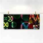 Abstract Color Texture Creative Hand Towel Front