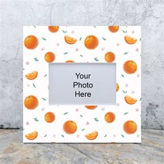 Oranges White Box Photo Frame 4  X 6  by SychEva