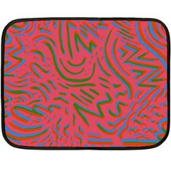Pattern Saying Wavy Fleece Blanket (mini) by Salman4z