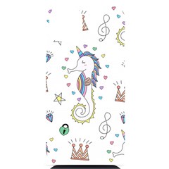 Seamless-pattern-cute-unicorn-cartoon-hand-drawn Iphone 14 Plus Black Uv Print Case by Salman4z