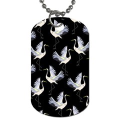 Crane Pattern Dog Tag (two Sides) by Salman4z