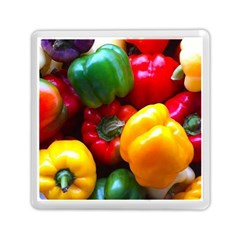 Colorful Capsicum Memory Card Reader (square) by Sparkle
