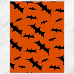 Halloween-card-with-bats-flying-pattern Canvas 36  X 48  by Salman4z
