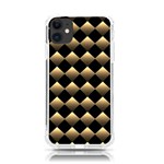 Golden Chess Board Background iPhone 11 TPU UV Print Case Front
