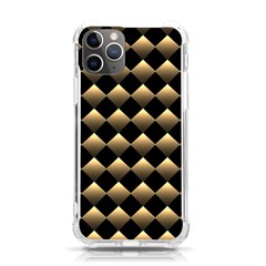 Golden Chess Board Background Iphone 11 Pro 5 8 Inch Tpu Uv Print Case by pakminggu