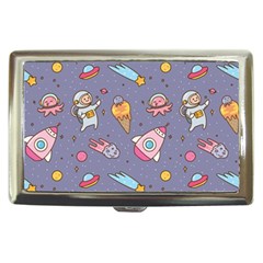 Outer-space-seamless-background Cigarette Money Case by Salman4z