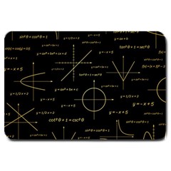 Abstract-math Pattern Large Doormat by Salman4z