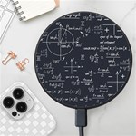 Mathematical-seamless-pattern-with-geometric-shapes-formulas Wireless Fast Charger(Black) Front