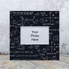 Mathematical-seamless-pattern-with-geometric-shapes-formulas White Box Photo Frame 4  X 6  by Salman4z