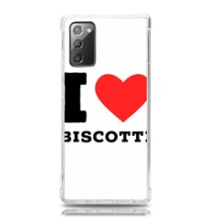 I Love Biscotti Samsung Galaxy Note 20 Tpu Uv Case by ilovewhateva