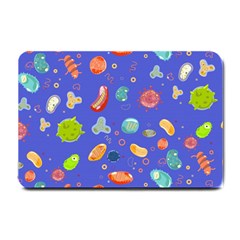 Virus-seamless-pattern Small Doormat by Salman4z