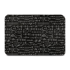 Math-equations-formulas-pattern Plate Mats by Salman4z