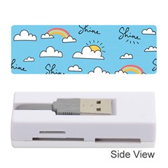 Sky-pattern Memory Card Reader (stick) by Salman4z
