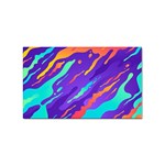 Multicolored-abstract-background Sticker Rectangular (10 pack) Front
