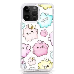 Cute-doodle-cartoon-seamless-pattern Iphone 14 Pro Max Tpu Uv Print Case by Salman4z