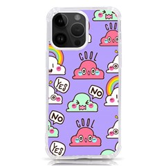 Cloud-seamless-pattern -- Iphone 14 Pro Max Tpu Uv Print Case by Salman4z