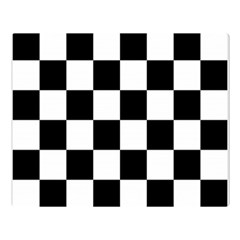 Chess-board-background-design Two Sides Premium Plush Fleece Blanket (large) by Salman4z