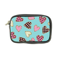 Seamless Pattern With Heart Shaped Cookies With Sugar Icing Coin Purse by pakminggu