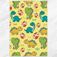 Seamless Pattern With Cute Dinosaurs Character Canvas 20  X 30  by pakminggu