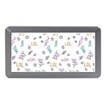 Doodle Pattern Memory Card Reader (Mini) Front