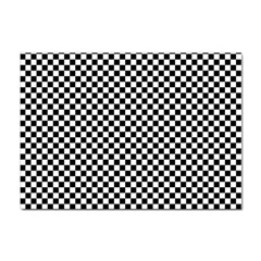 Background Black Board Checker Checkerboard Sticker A4 (100 Pack) by pakminggu