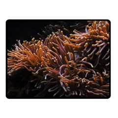 Sea Anemone Coral Underwater Ocean Sea Water Fleece Blanket (small) by pakminggu