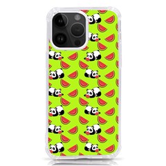 Watermelon Panda Background Wallpaper Iphone 14 Pro Max Tpu Uv Print Case by pakminggu