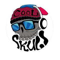 Cool Skull Mini Round Pill Box (pack Of 5) by pakminggu